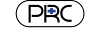 Logo with large letters "PRC" and a blue cross. Text below reads "Patient Resources Company Home Health Services.